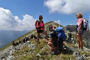 Venina, Masoni, Pes Gerna, tris di cime in cresta da Carona-Rif. Longo il 5 agosto 2017 - FOTOGALLERY